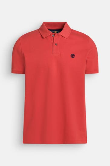 TIMBERLAND Polo-Shirt 'Millers River' rot
