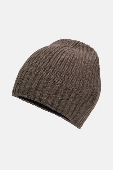 BOGNER Wollmix-Mütze 'Freddy' taupe