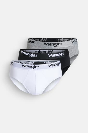 WRANGLER - 3er-Pack Slips 'Norrie' mehrfarbig