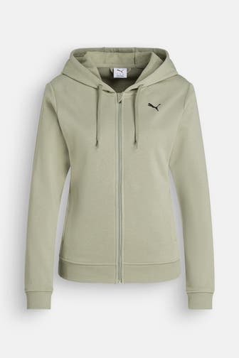 PUMA Sweatjacke graugrün