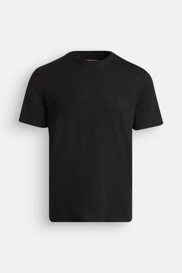 GUESS T-Shirt schwarz