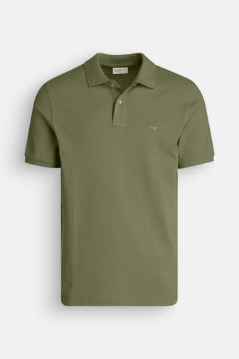 GANT Polo-Shirt oliv