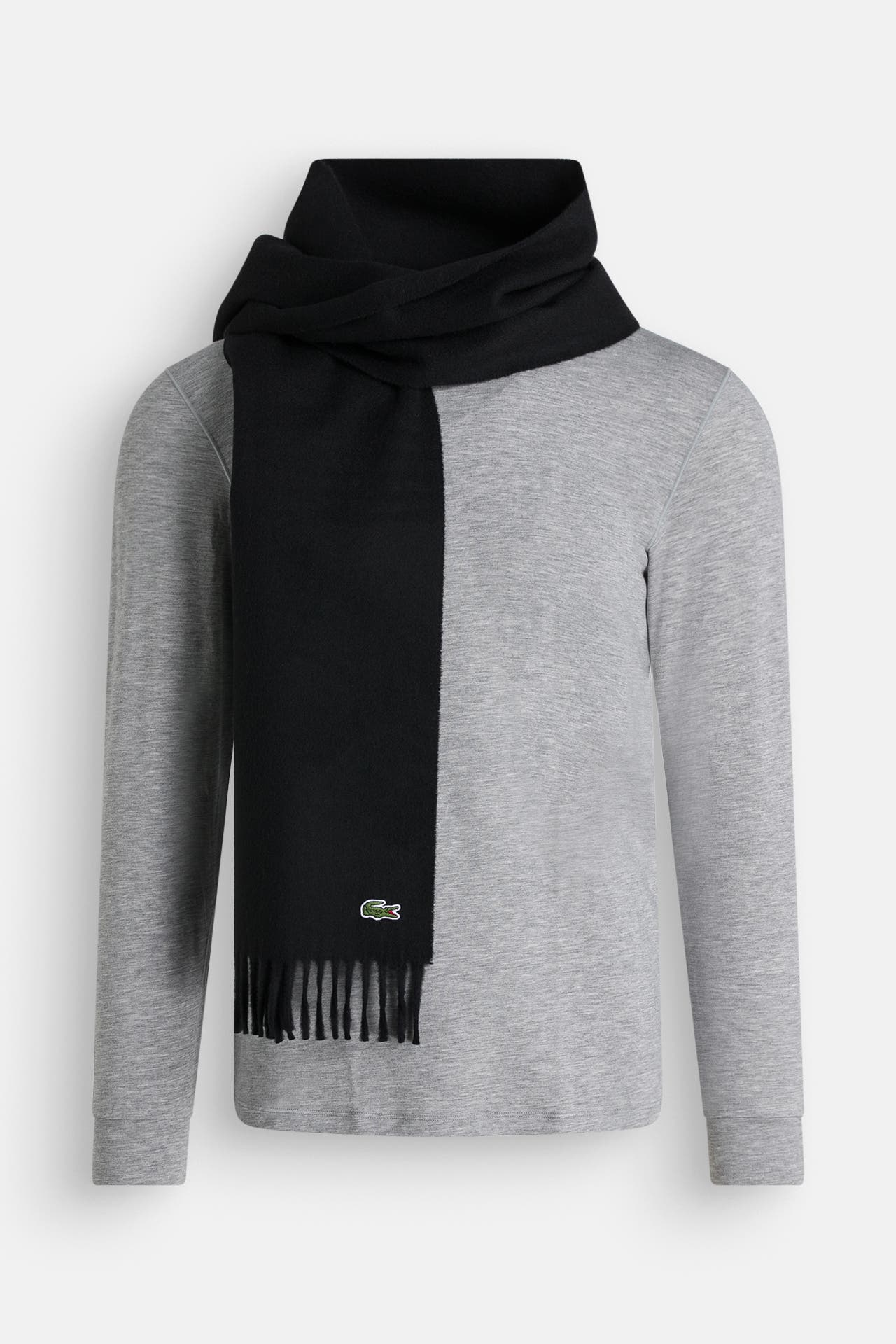 LACOSTE Schal schwarz, Bild 1