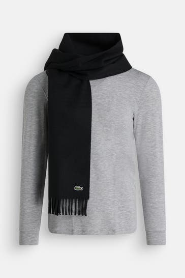LACOSTE Schal schwarz