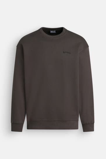 DIESEL Sweatshirt dunkelgrau