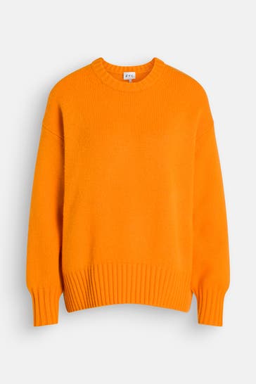 FTC Kaschmirpullover orange