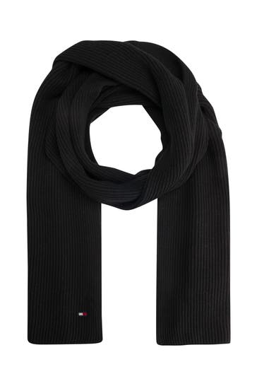 TOMMY HILFIGER Schal schwarz