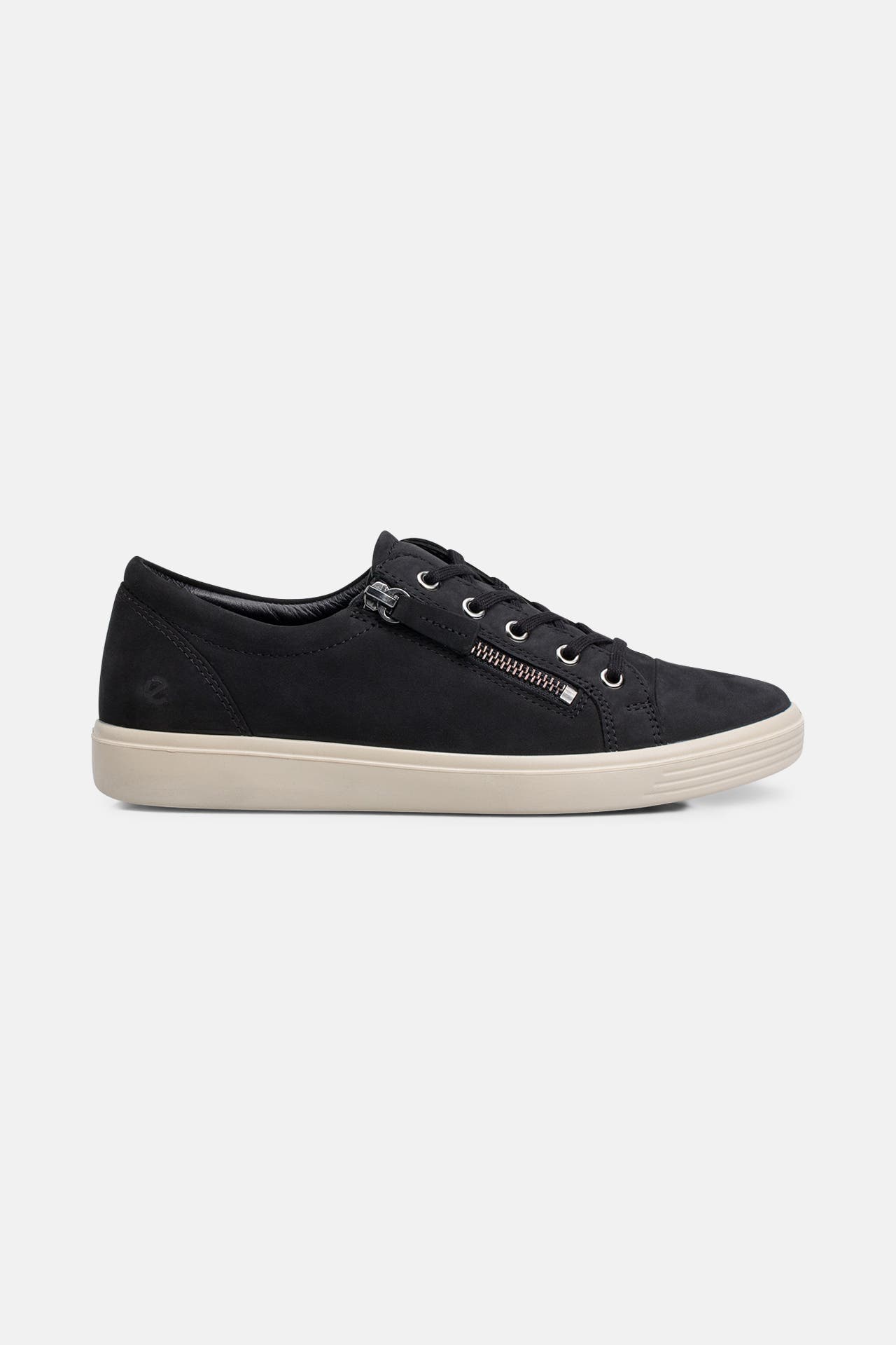 ECCO Leder-Sneaker schwarz, Bild 1
