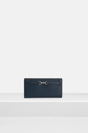 MICHAEL MICHAEL KORS Ledergeldbörse 'Carson' nachtblau