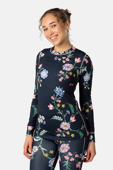 KARI TRAA Baselayer 'Fryd' gemustert