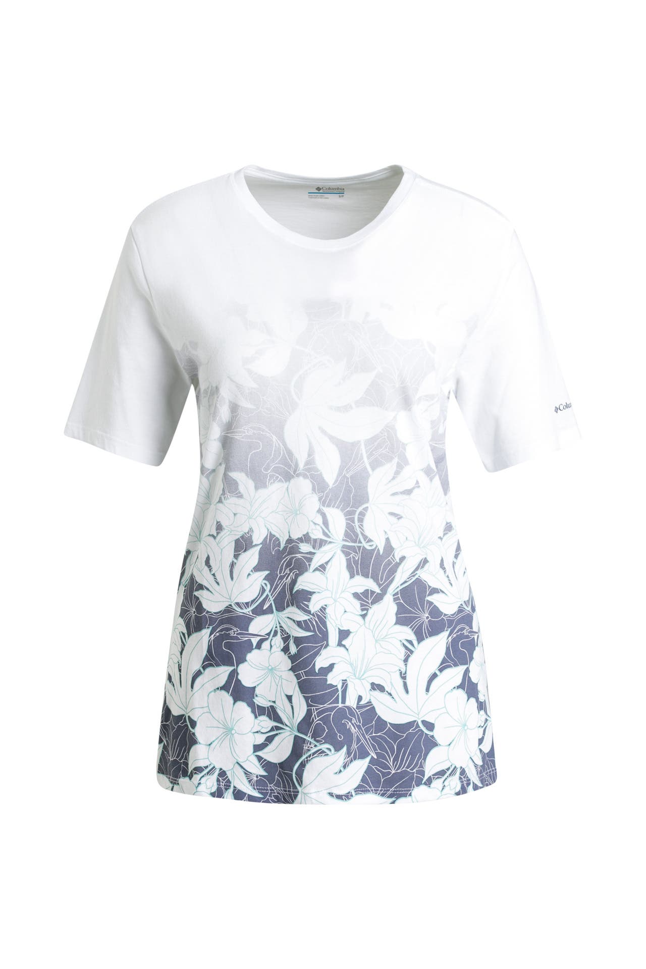 T-Shirt 'Daisy Days' weiß gemustert - COLUMBIA » günstig online kaufen |  Outletcity