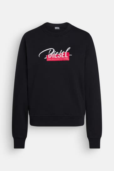 DIESEL Sweatshirt schwarz