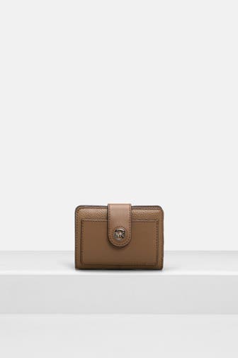 MICHAEL MICHAEL KORS Leder-Geldbörse braun