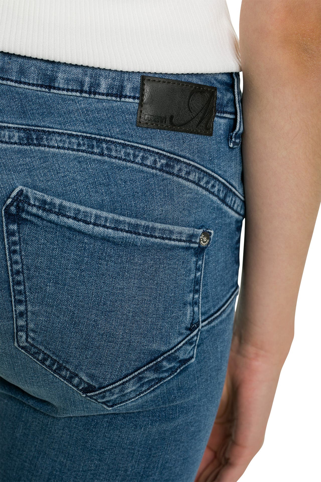 Mavi Lexy Jeans Donna, Taglio Comfort E Sostenibile, Con Tecniche Laser E Risparmio Idrico