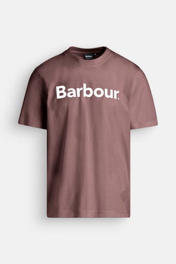 BARBOUR T-Shirt braun