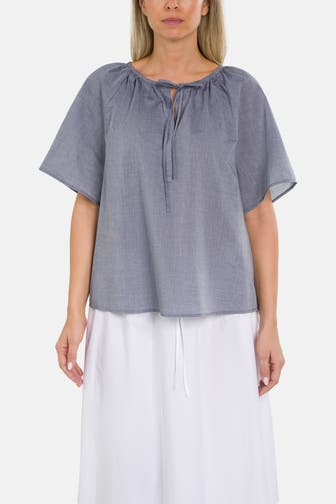 MARC O'POLO Blusenshirt grau