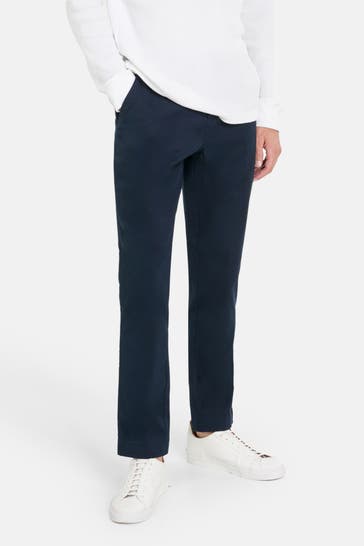 CALVIN KLEIN Stoffhose dunkelblau