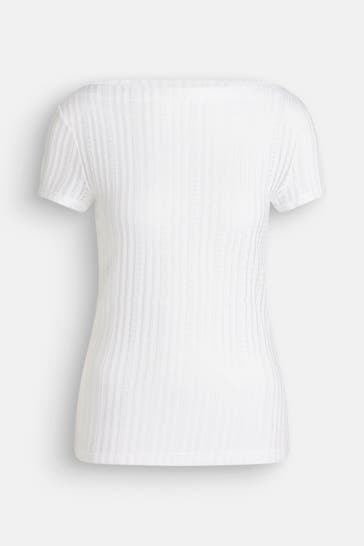 CLOSED Strickshirt weiß