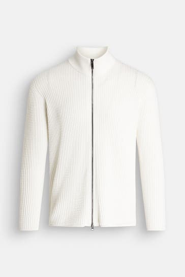 PHIL PETTER Strickjacke weiß