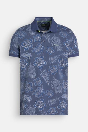 NEW ZEALAND AUCKLAND Polo-Shirt gemustert