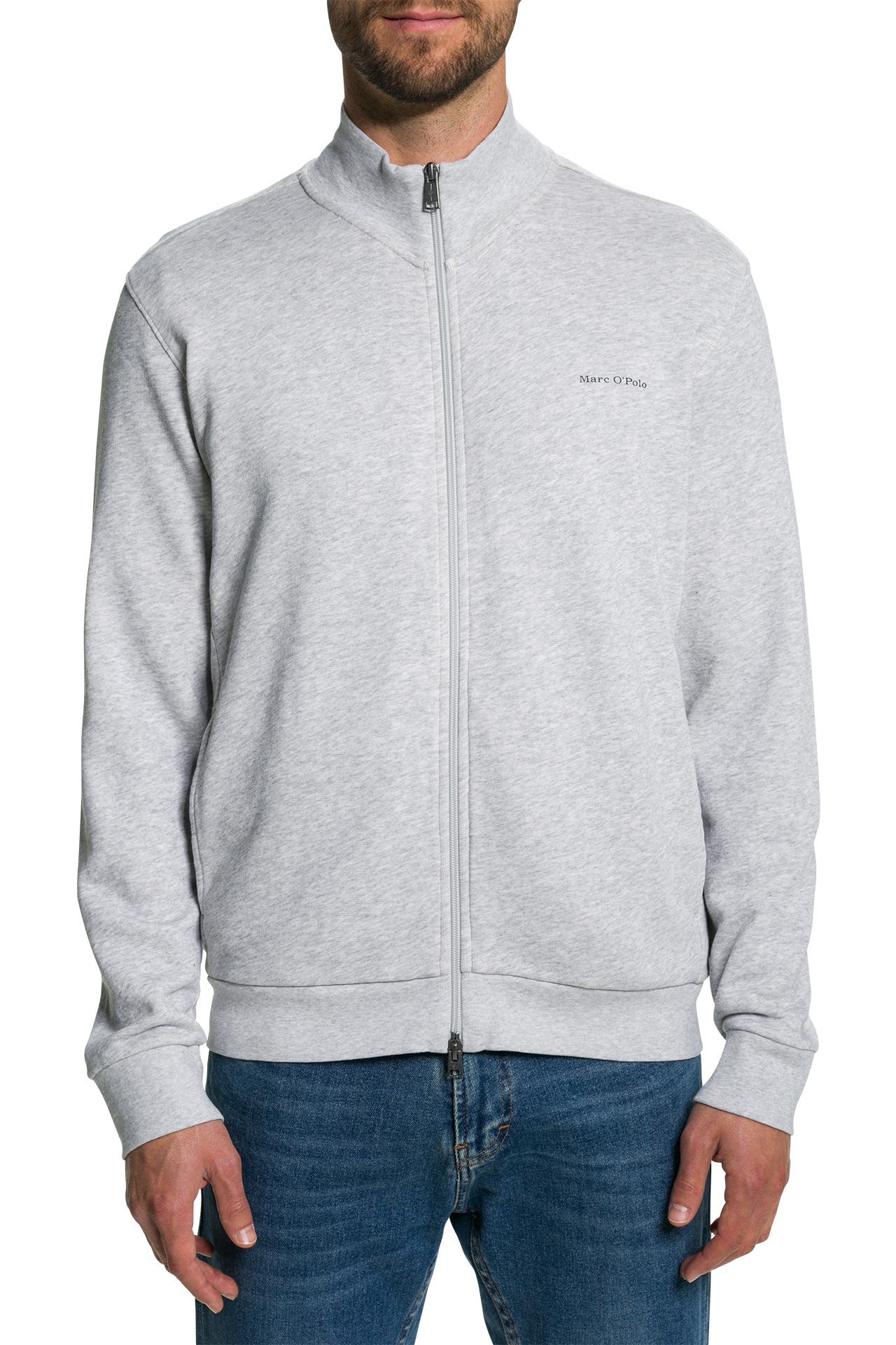 MARC O'POLO Sweatjacke hellgrau, Bild 1