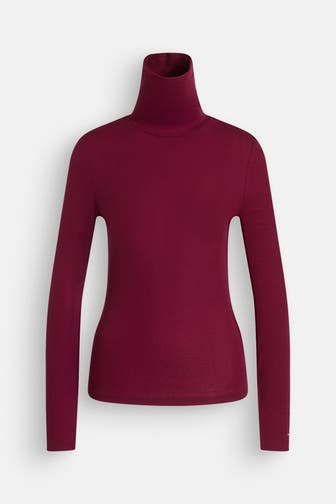 TOMMY HILFIGER Longsleeve weinrot