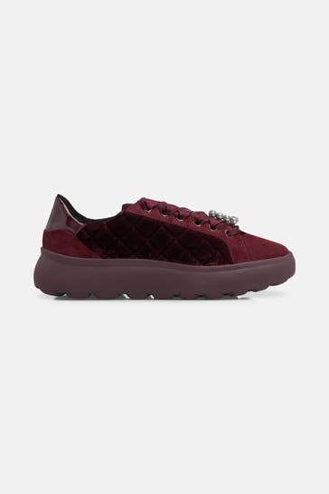 GEOX Sneaker 'Spherica' weinrot