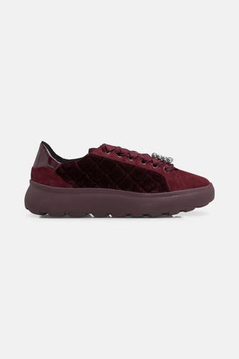 GEOX Sneaker 'Spherica' weinrot