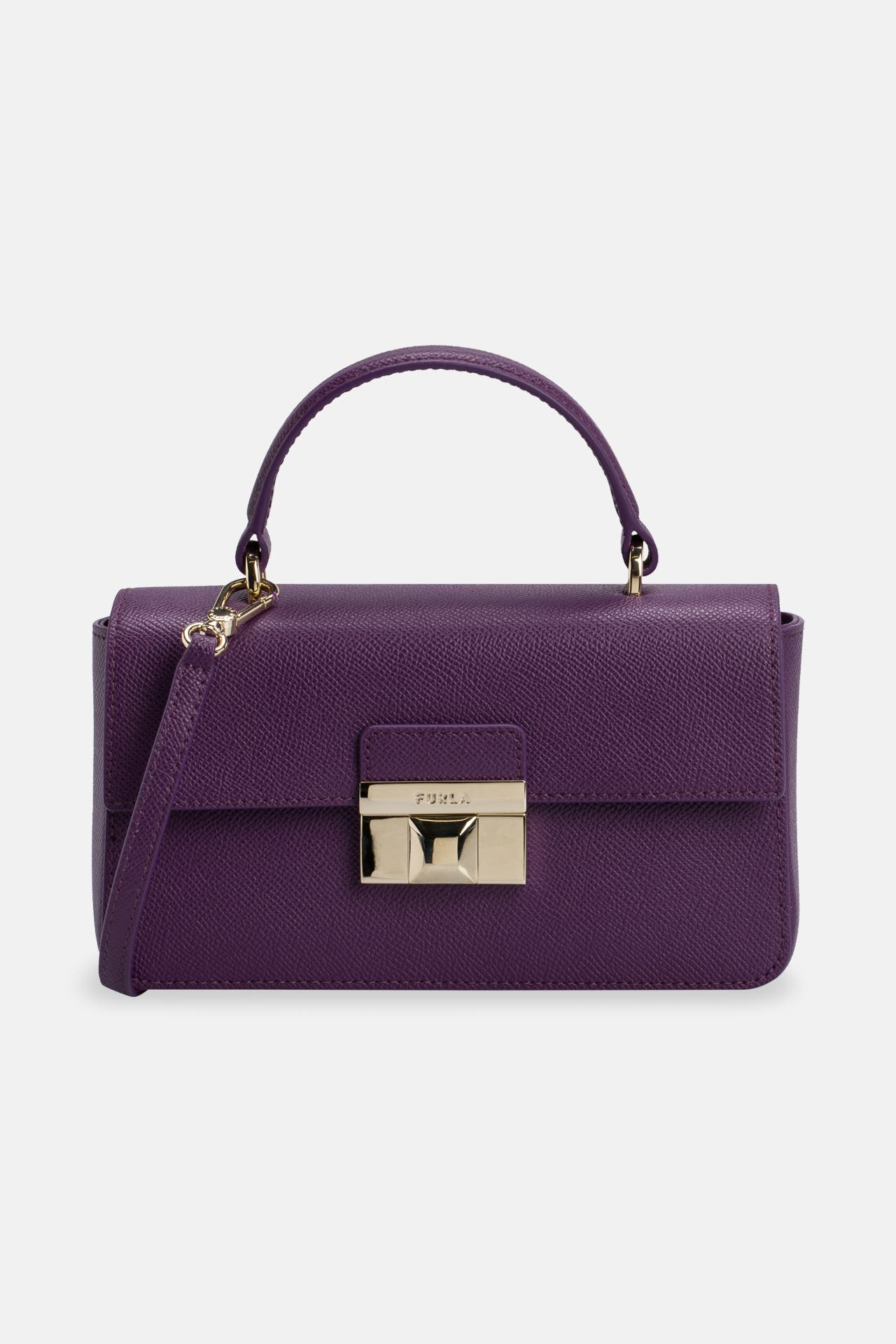 FURLA Handtasche dunkellila, Bild 1