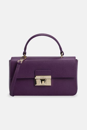 FURLA Handtasche dunkellila