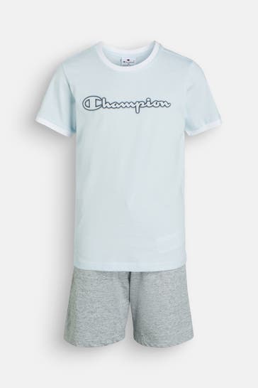 CHAMPION Set: T-Shirt und Shorts