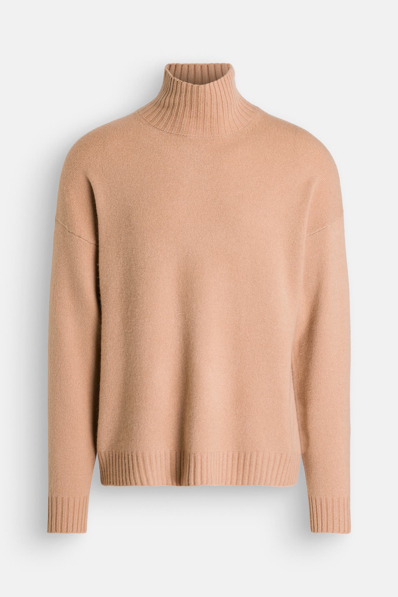 FTC Kaschmirmix-Pullover hellbraun, Bild 1