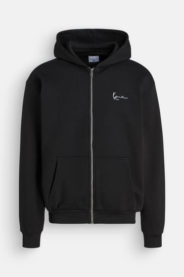 KARL KANI Sweatjacke schwarz