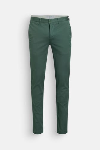 LACOSTE Chino dunkelgrün
