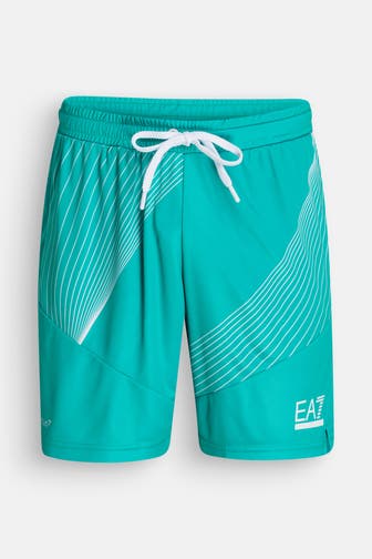 EA7 Funktions-Shorts meergrün