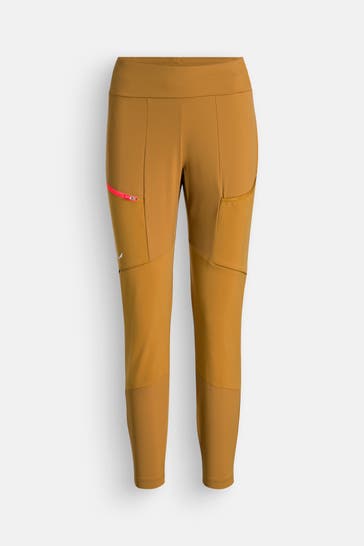 SALEWA Outdoorhose 'Puez' ocker