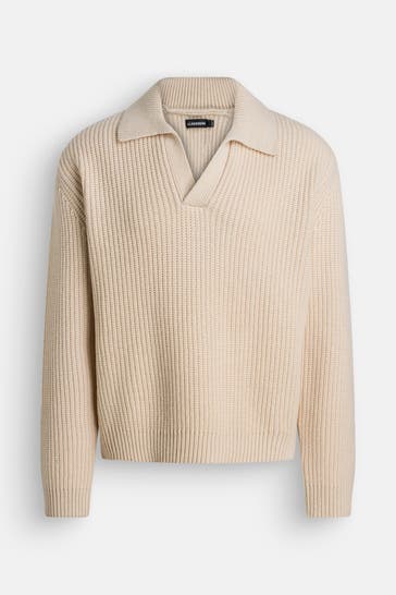 J.LINDEBERG Strickpullover 'Jethro' creme