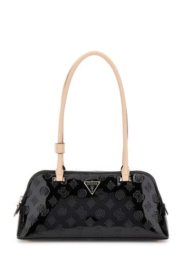 GUESS Schultertasche 'Arnela' schwarz