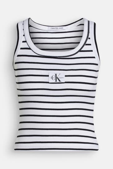 CK JEANS Top gestreift