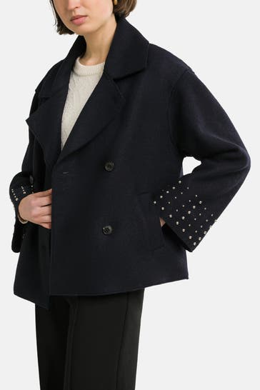 BLONDE NO. 8 Wolljacke 'Bette' navy