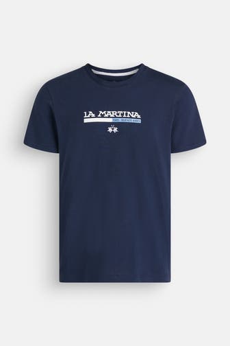 LA MARTINA T-Shirt dunkelblau