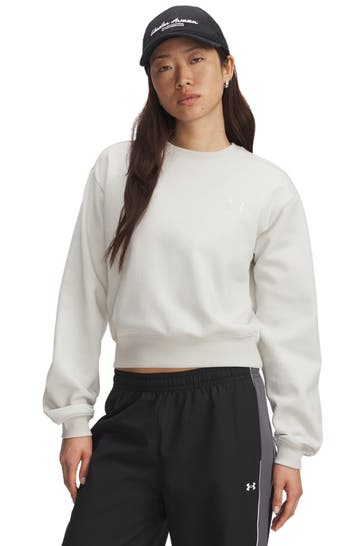 UNDER ARMOUR Sweatshirt 'Icon Vida' offwhite