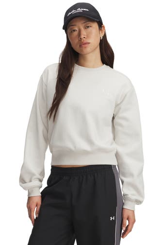 UNDER ARMOUR Sweatshirt 'Icon Vida' offwhite