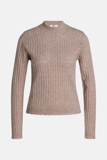 RM BY ROSEMUNDE Strickpullover taupe