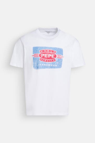PEPE JEANS T-Shirt weiß