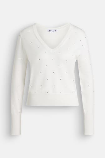 DKNY Strickpullover offwhite