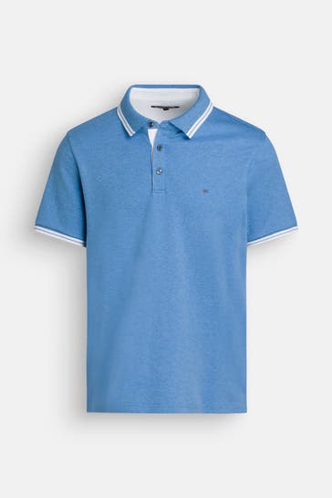 MICHAEL KORS Polo-Shirt mittelblau