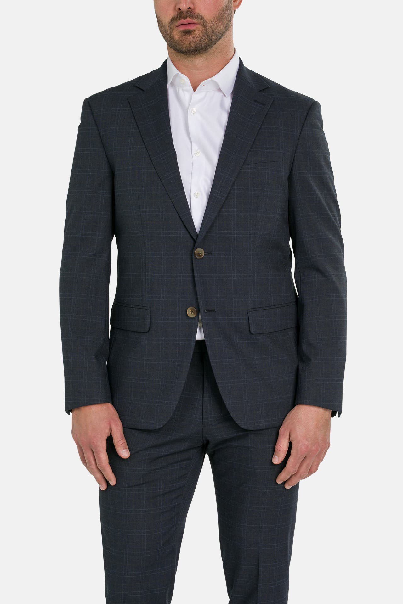 HECHTER Paris Sakko kariert Modern Fit, Bild 1