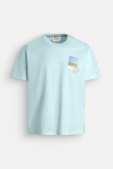 SCOTCH & SODA T-Shirt aqua