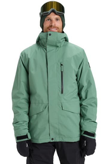 QUIKSILVER Skijacke 'Mission Solid' meergrün
